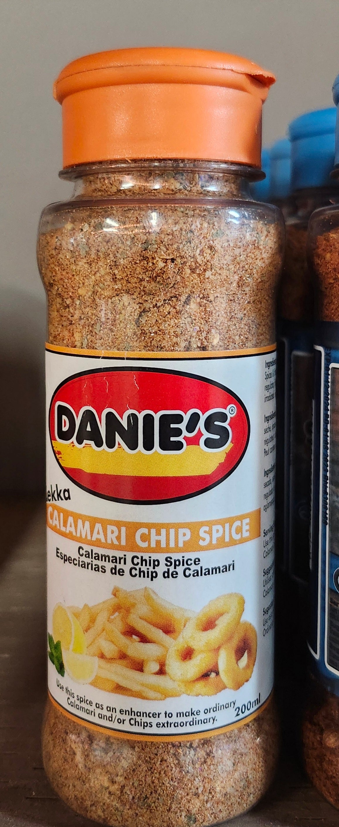 Danie's Calamari chip spice - 200ml