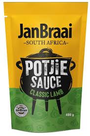 Jan Braai Potjie Sauce Classic Lamb, 400g Best Before