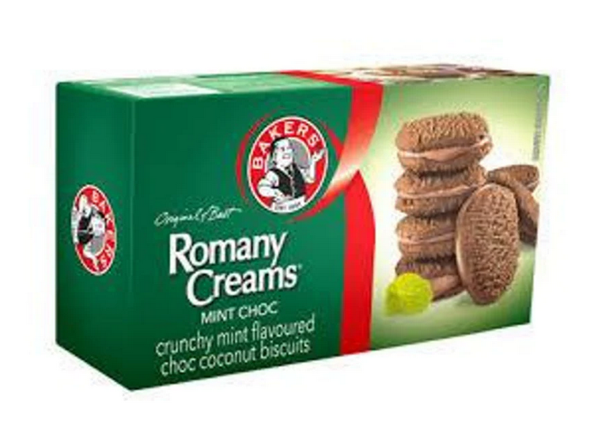 Bakers Romany Cream Mint Choc, 200g