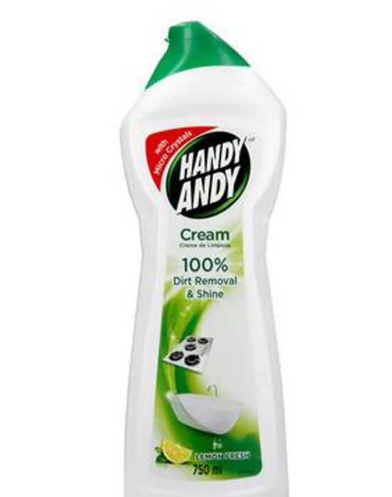 Handy Andy Lemon Fresh Cleaning Cream , 750ml