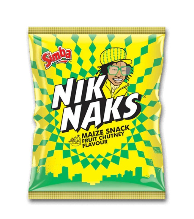 Simba Fruit Chutney Nik Naks, 135g