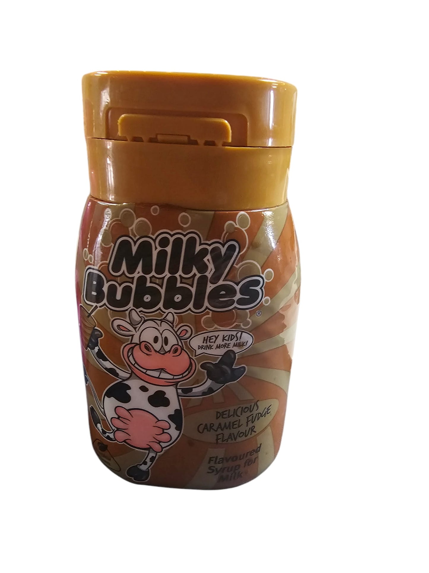 Milky bubbles milk flavor Caramel fudge