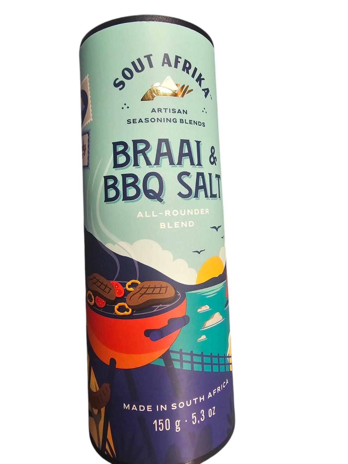 Sout Afrika - Braai & BBQ Salt 160g