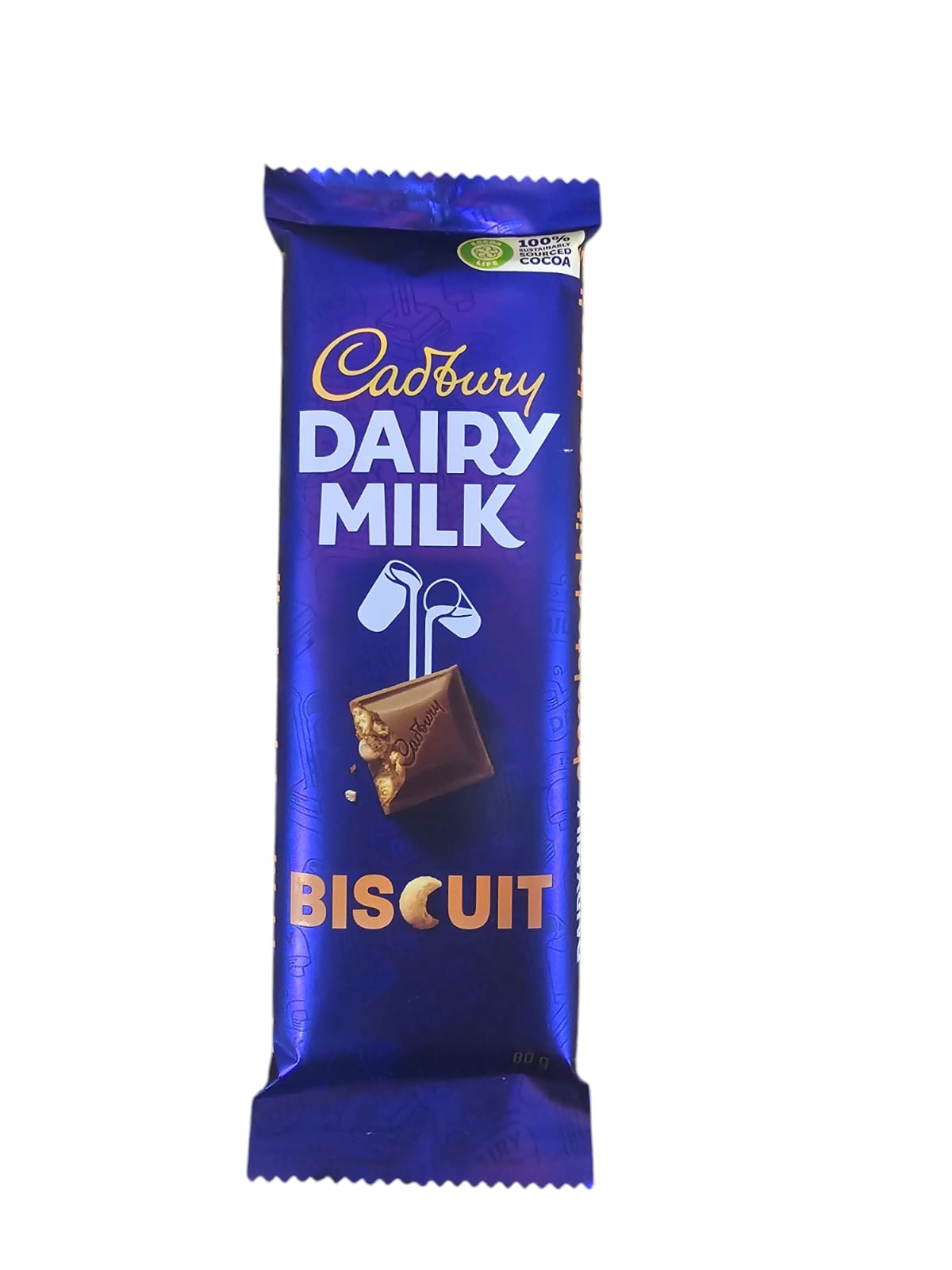 Cadbury Dairy Milk Biscuit, 80g