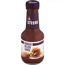 Steers Burger Relish Sauce, 375ml