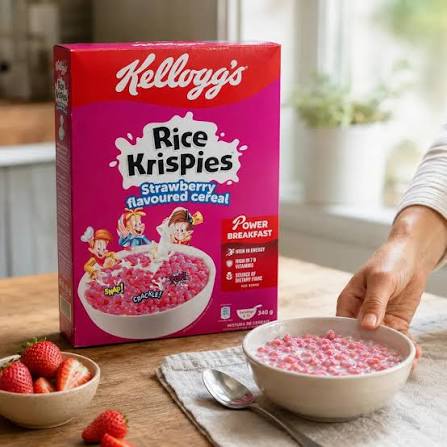 Kellogs Rice Krispies Strawberry