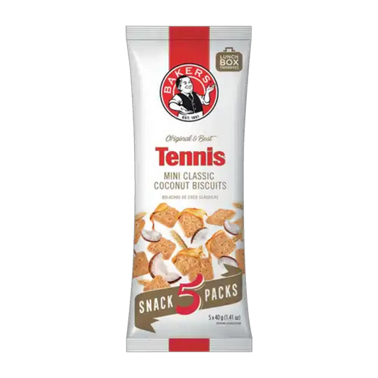 Bakers Tennis Biscuits, MINI multipacks 5 x 40g